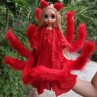 Full sét hồ ly búp bê ani