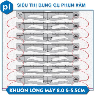 Khuôn vẽ lông mày QueenBrows 8.0