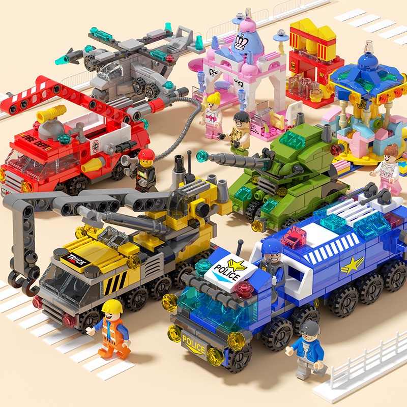 LEGO 6-trong-1 Branded Playset 137 Chi tiết về xe cứu thương