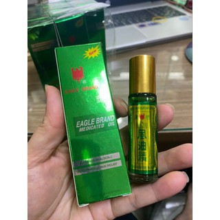 Dầu Gió Xanh Singapore 10ml Dạng Lăn.