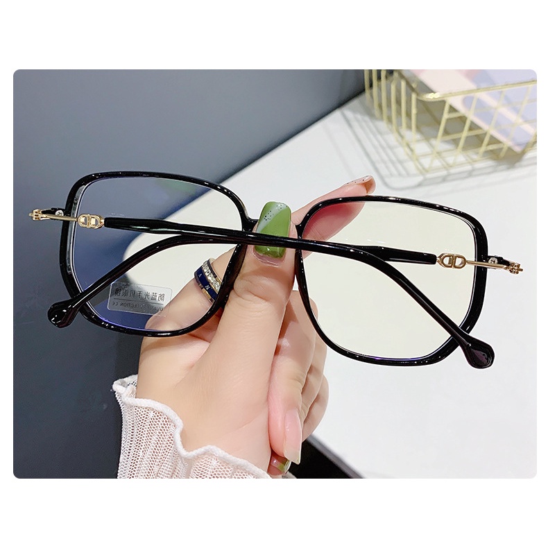 Mắt Kính Gọng Vuông TR90 Chống Bức Xạ Thời Trang Cho Nữ