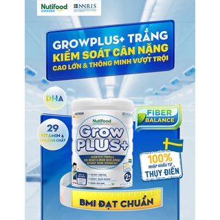 Sữa bột NutiFood GrowPlus+ Hộp 850gr (Trắng)