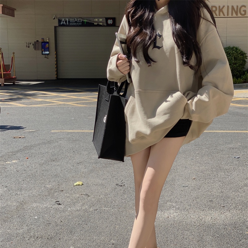 Áo hoodie Perty dáng rộng thời trang phong cách Hàn Quốc cá tính