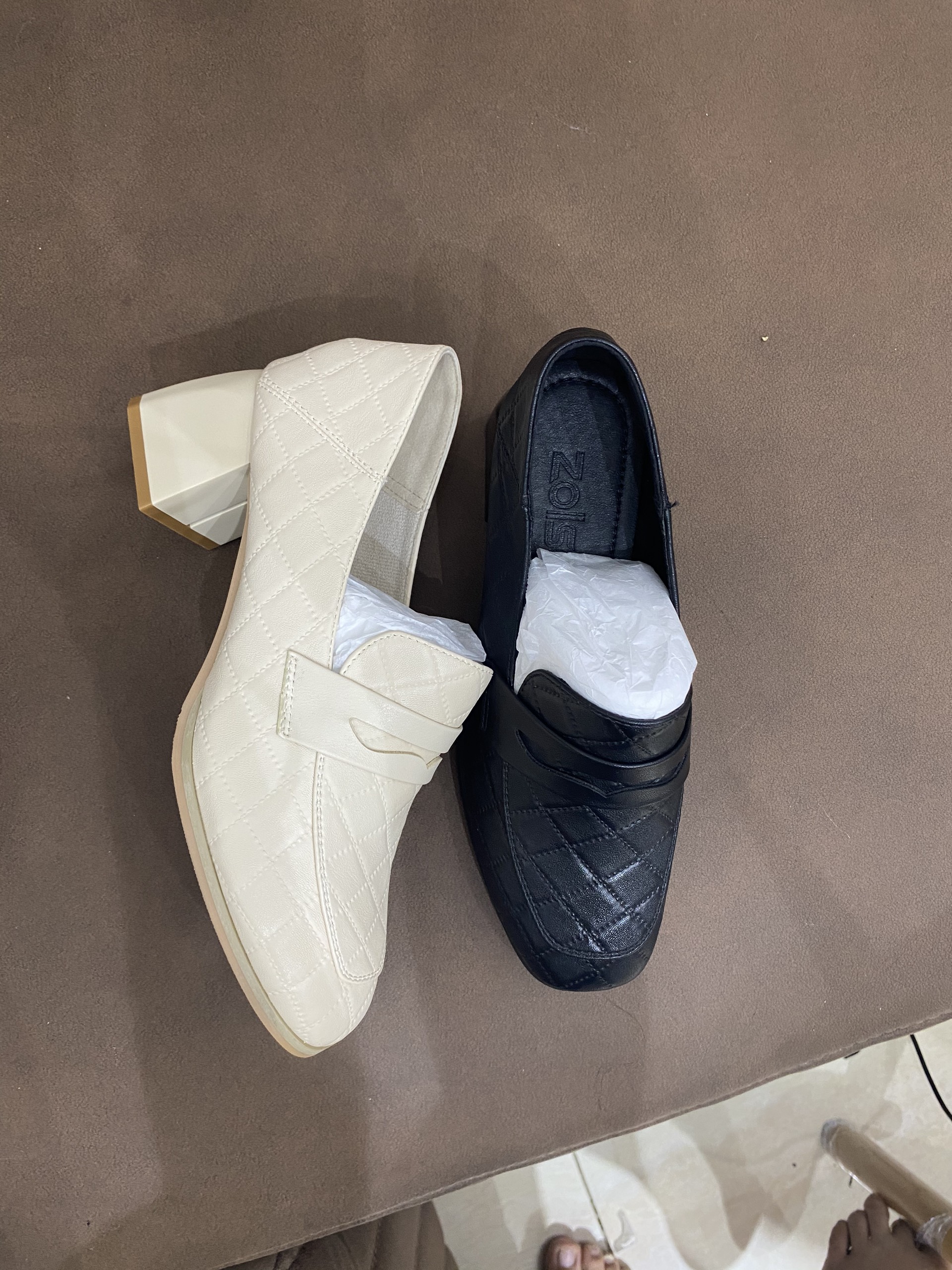 Giày Oxford Nữ 6 Phân Quả Trám Quai Ngang Trơn 77990_151439 | BigBuy360 - bigbuy360.vn