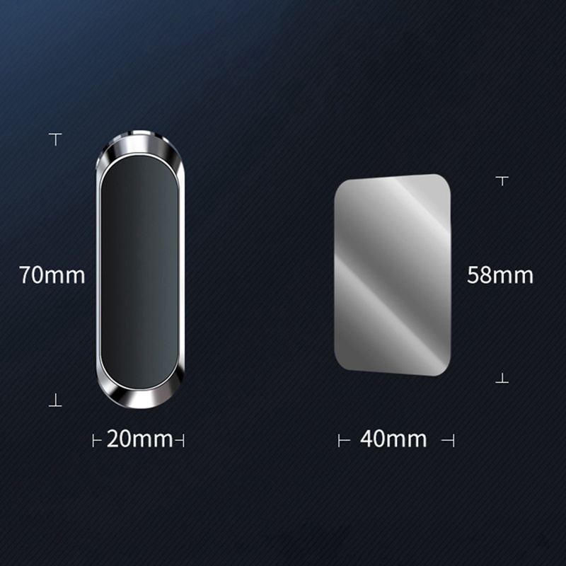 Giá đỡ điện thoại bằng kim loại từ tính gắn xe hơi tiện dụng | BigBuy360 - bigbuy360.vn