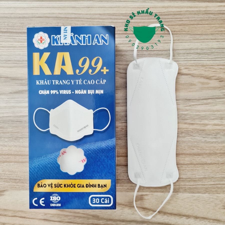 Khẩu trang 4D Khánh An KA99 hộp 30 cái
