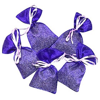Set 5 túi thơm nụ hoa lavender khô Pháp