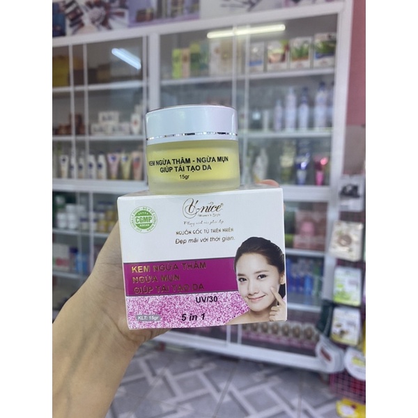 KEM VNICE NGỪA THÂM NGỪA MỤN TÁI TẠO DA 15g
