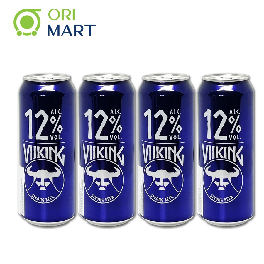 Bia Viiking Strong Beer 12%