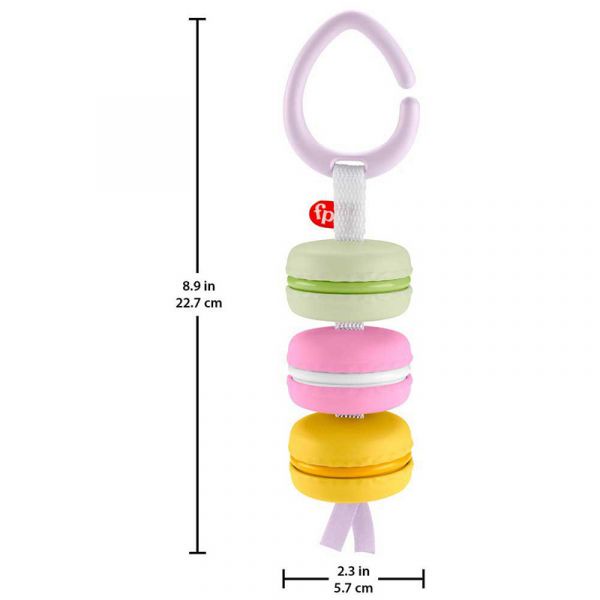 Đồ Chơi FISHER PRICE 19 Lục Lạc Macaron Cho Bé GRR45
