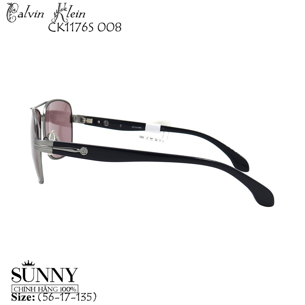 CK1176S - kính mát Calvin Klein chính hãng, bảo hành toàn quốc
