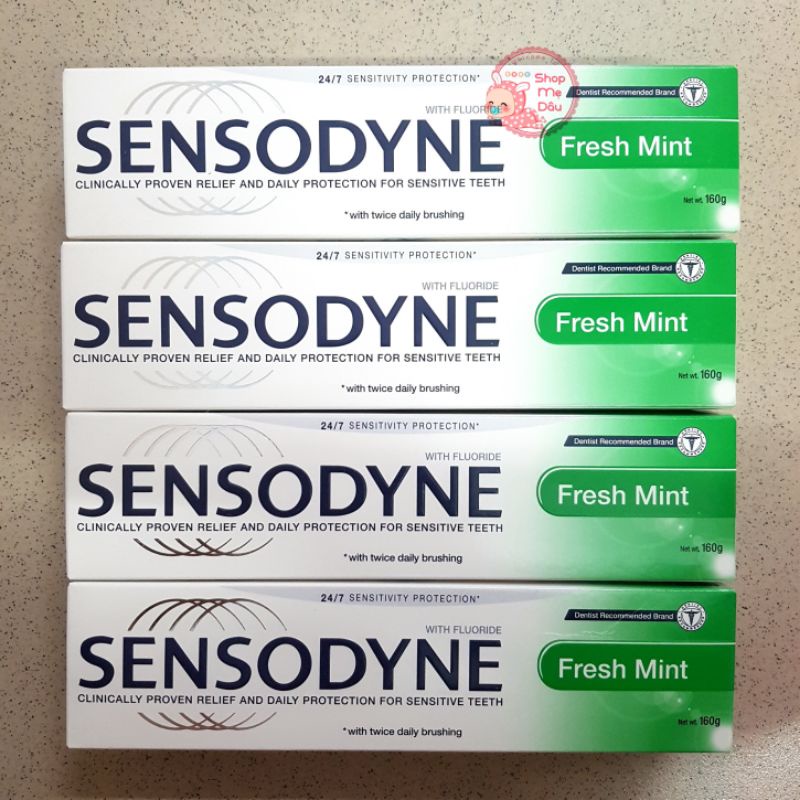 (Hàng Thái) Kem đánh răng Sensodyne Fresh mint 160g