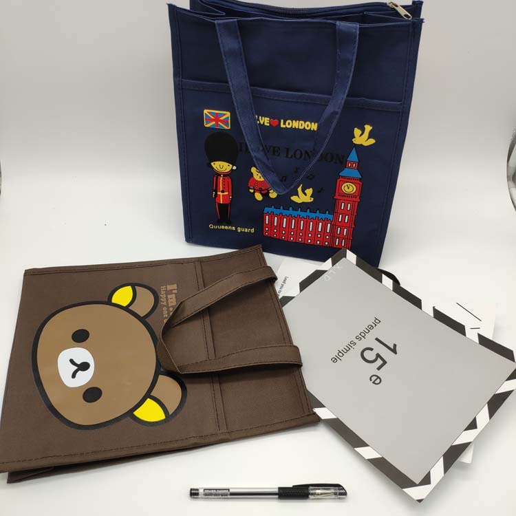 Túi tote có khóa kéo, túi vải canvas đi học size to SUZUKO BAGS chống thấm nước TT01