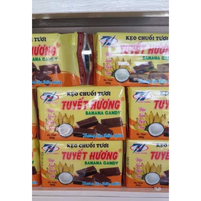 Kẹo chuối tươi tuyết hương. Huỳnh phát. Yến hương