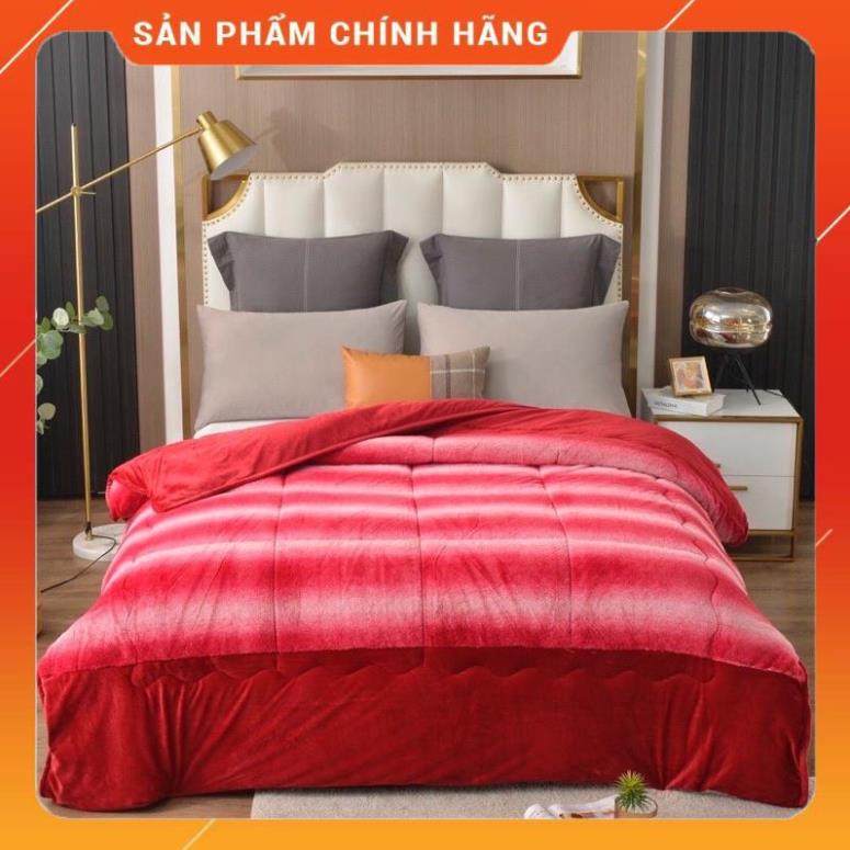 Chăn Lông Cừu Úc [NHẬP KHẨU] (Chăn Cừu Vằn) Ấm Áp, Kích thước 2mx2m3 Nặng 4kg, chăn đại hàn siêu ấm-