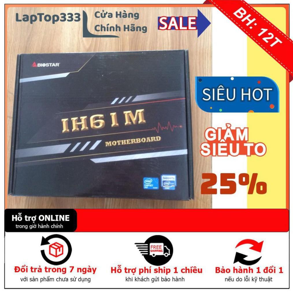 [BH12TH] Main Biostar H61 - Hàng chính hãng, bảo hành 36 tháng - MAINBIH61