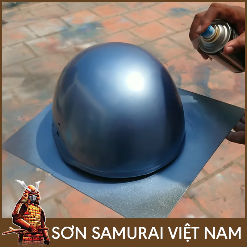 Màu Xanh Sơn Samurai - Combo Sơn Xịt Samurai Màu H198