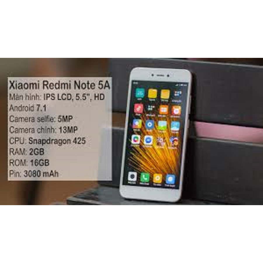 điện thoại Chính Hãng Xiaomi Redmi Note 5 A - Xiaomi Note 5A 2sim ram 3G rom 32G, Full Tiếng Việt - Học ON chất | BigBuy360 - bigbuy360.vn