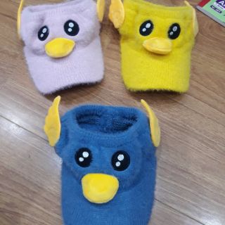 Mũ vịt kêu hở chỏm xinh cho bé
