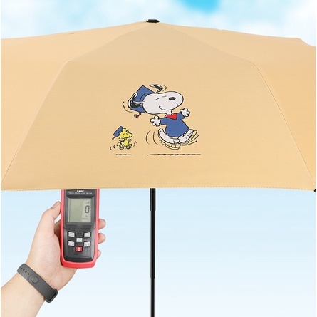 Ô che mưa gấp gọn TỰ ĐỘNG bật đóng mở 2 chiều hình Snoopy cute, dù che nắng cầm tay chống tia UV- JANNA Umbralle