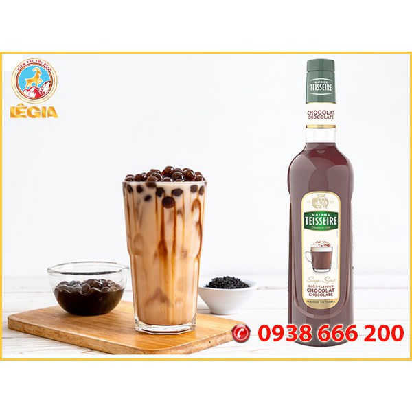 SIRO TEISSEIRE SOCOLA - TEISSEIRE CHOCOLATE SYRUP