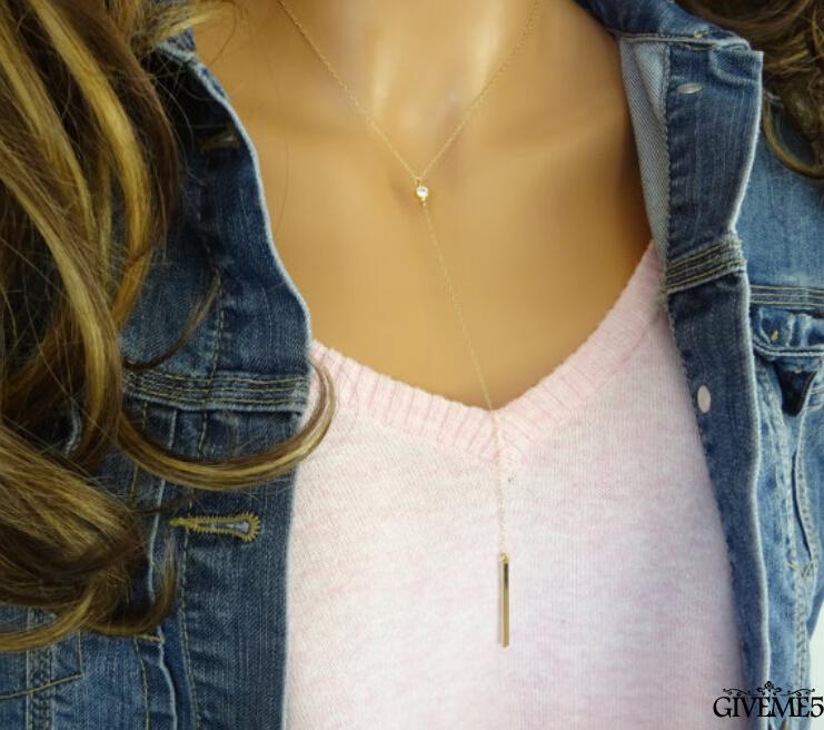 Dây chuyền hợp kim dáng dài thời trang cho nữ