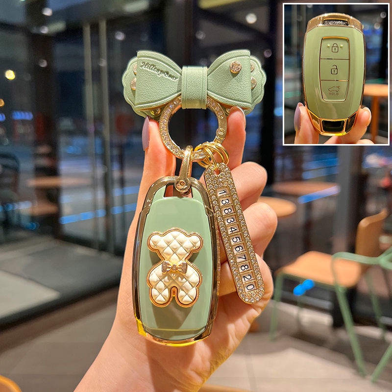 Vỏ Bảo Vệ Chìa Khóa Xe Hơi Hyundai Ix35Ix25 Tufista Irandai Rang Drive Tubei Sonata 9 Renai