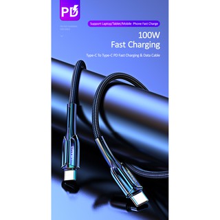 Dây Cáp Sạc Nhanh Usams Type-c Sang Type-c 100W 1.2M Chuyên Dụng