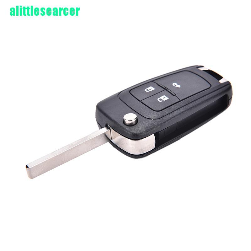 Vỏ Bọc Chìa Khóa Điều Khiển Từ Xa 3 Nút Gấp Được Cho Chevrolet