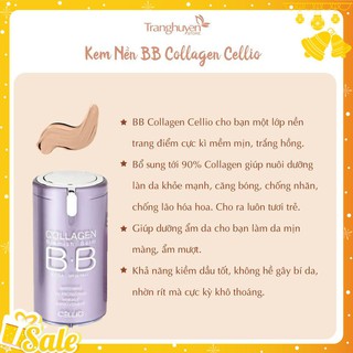 Kem nền BB cream Collagen Cellio