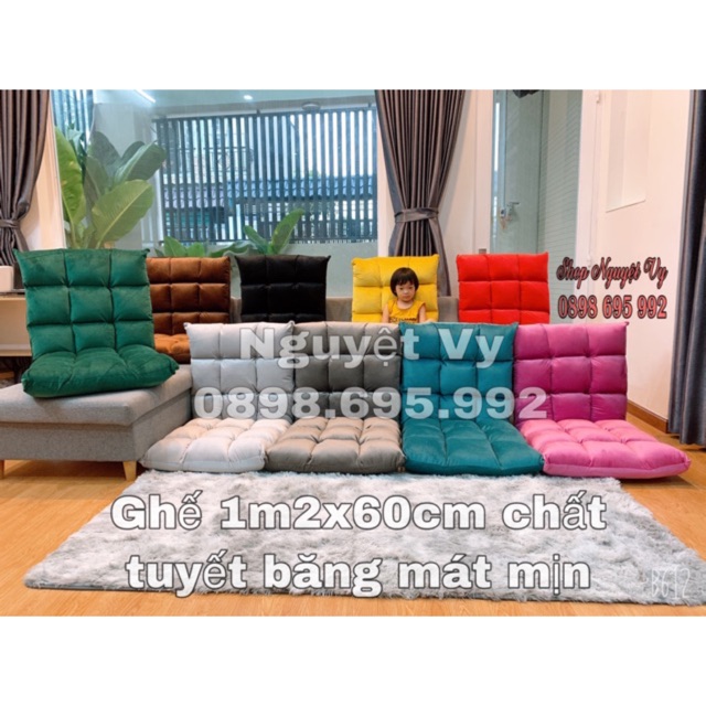 Ghế bệt loại 1 gập ngả 5 chế độ siêu dày và to ko lo bị xẹp (Hình thật shop tự chụp và quay)