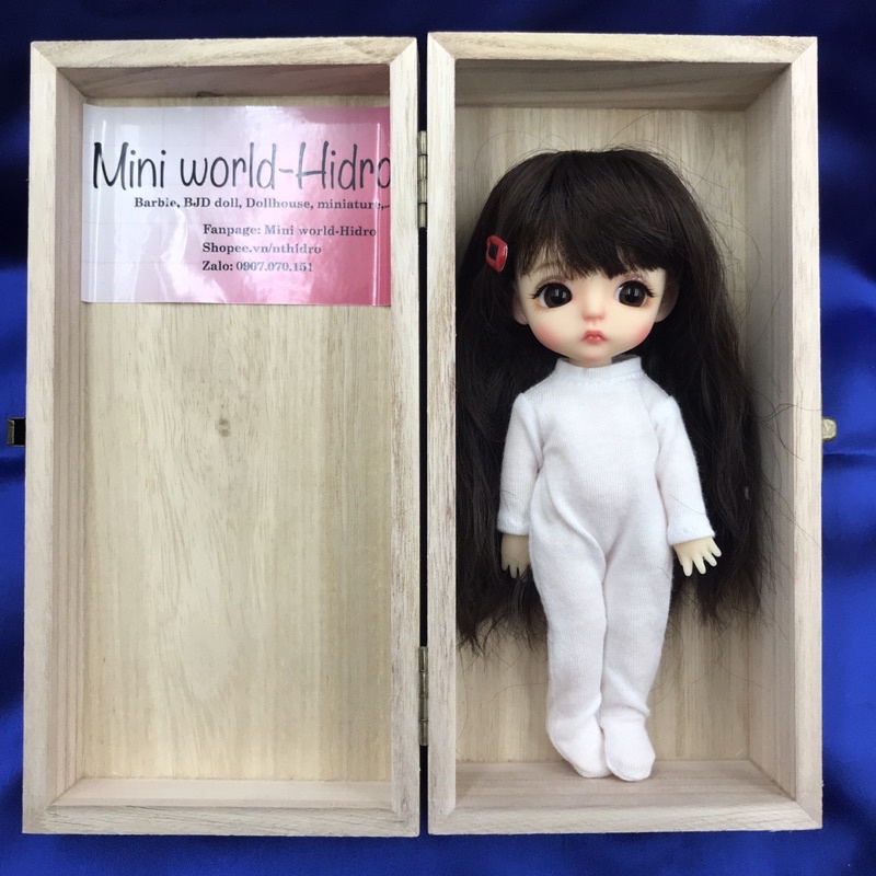 [Hàng có sẵn] Búp bê BJD 1/8 RC da tan, da trắng Lati. Lati ball jointed doll kèm wig Head doll Sto