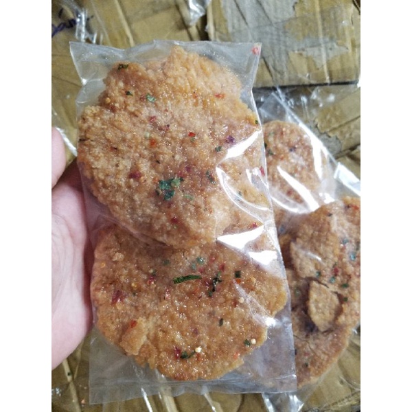 cơm cháy mắm hành ba miếng