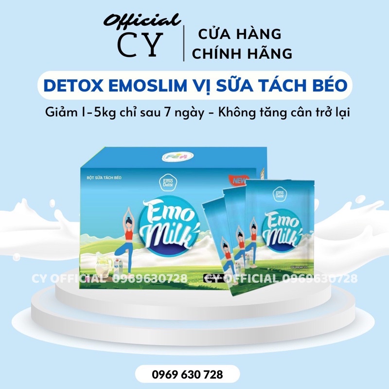 Bột DETOX giảm cân vị sữa - Giảm cân an toàn
