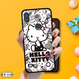 Ốp lưng  Samsung Galaxy A10S - Lưng nhám viền dẻo in 2D