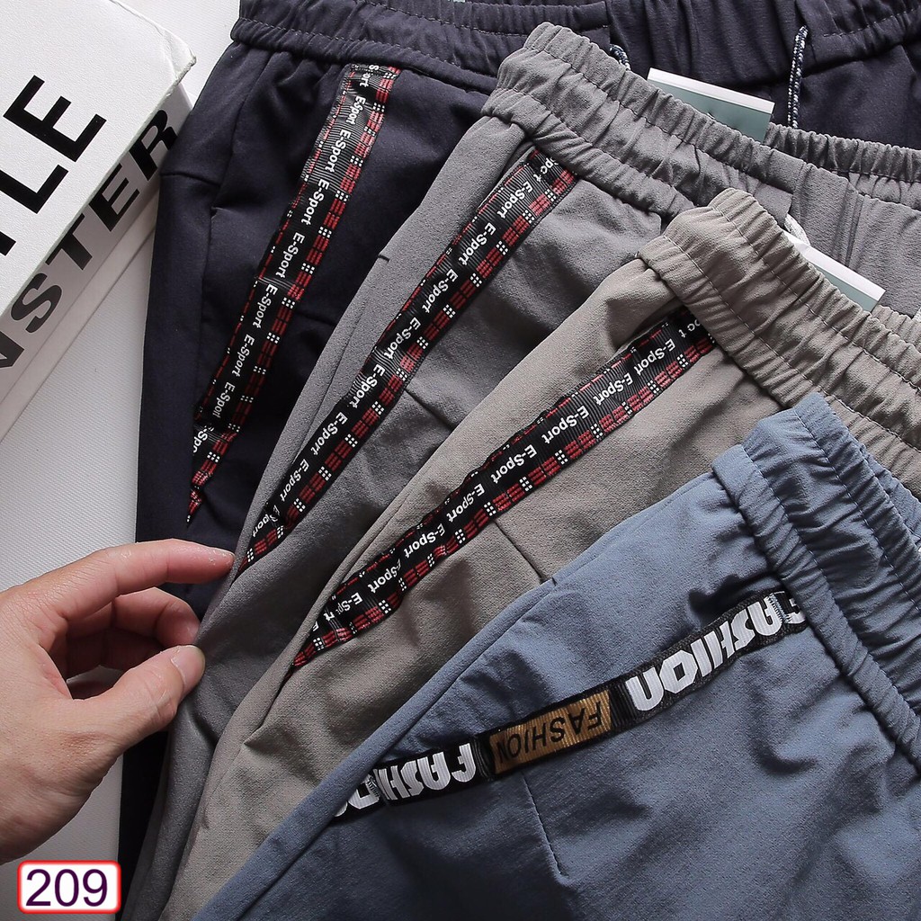 QUẦN NAM THỂ THAO JOGGER CHẤT VẢI SIÊU ĐẸP THỜI TRANG Q209 CỰC ĐẸP | BigBuy360 - bigbuy360.vn