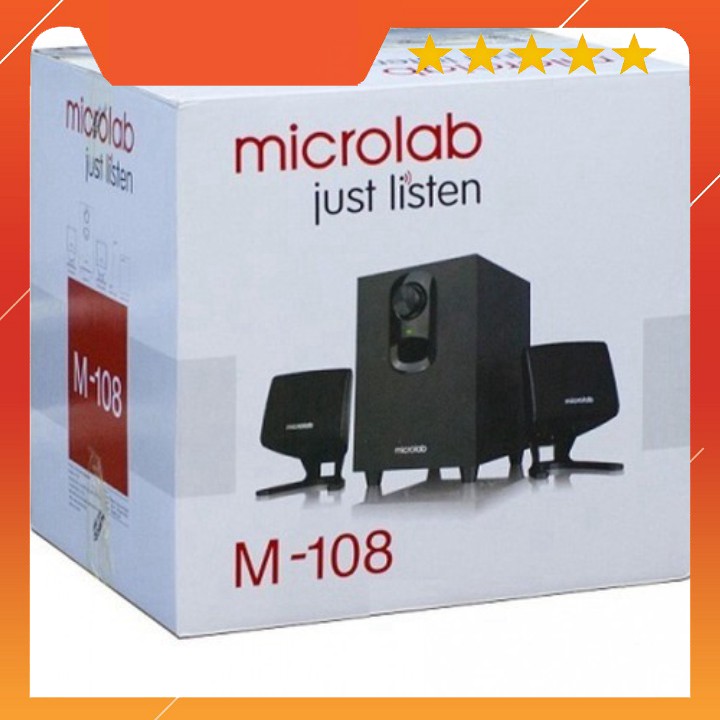 💚  Loa vi tính 2.1 Microlab M108 chính hãng - BH 12th