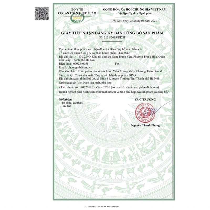 Viên xương khớp Khương Thảo Đan