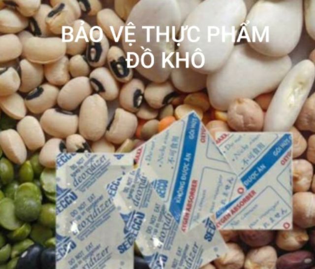 Gói Hút ẩm chuyên làm bánh và bảo quản thực phẩm  (200 gói nhỏ )