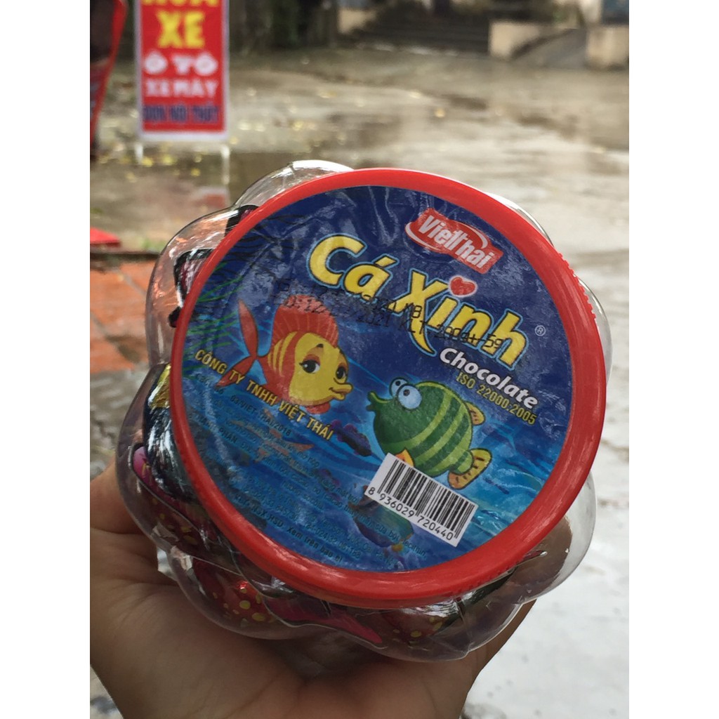 HỘP SOCOLA CÁ XINH VIỆT THÁI 250G