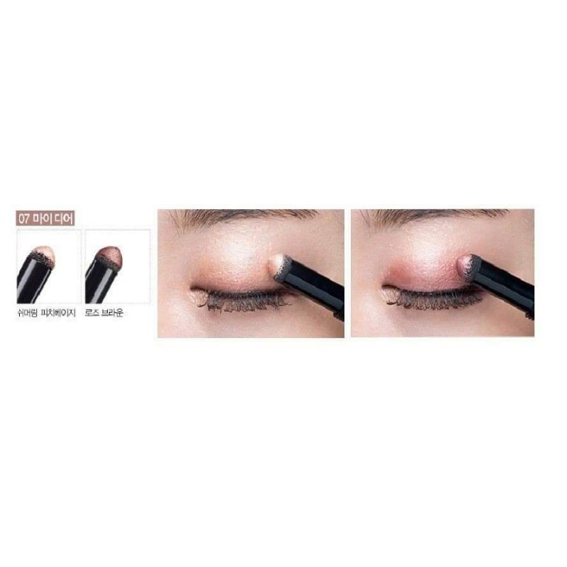 Phấn Mắt 2 Đầu The Saem - Saemul Dual Tip Eye