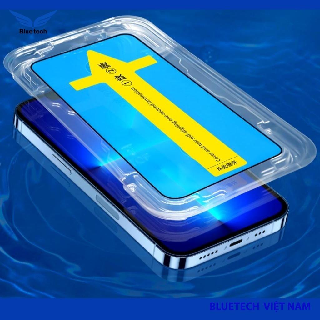 Kính cường lực tự dán iphone cao cấp dành cho 6/7/8/7plus/8plus/x/xsmax/11/11promax/12/12promax/13/13promax - Bluetech
