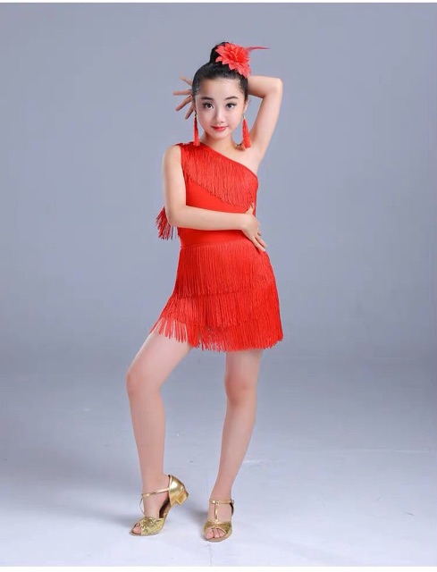 Đầm khiêu vũ latin trẻ em
