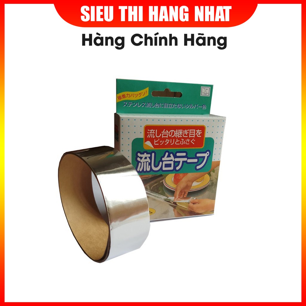 Băng dính nhôm dán kẽ hở ở bếp, bồn rửa bát Hàng Nhật