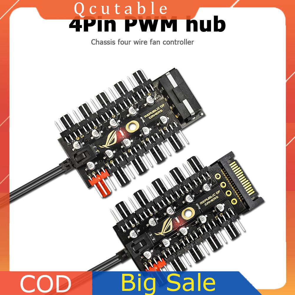 Bảng Mạch Điều Khiển Tốc Độ Quạt Tản Nhiệt 1 Đến 10 4 Pin Pwm