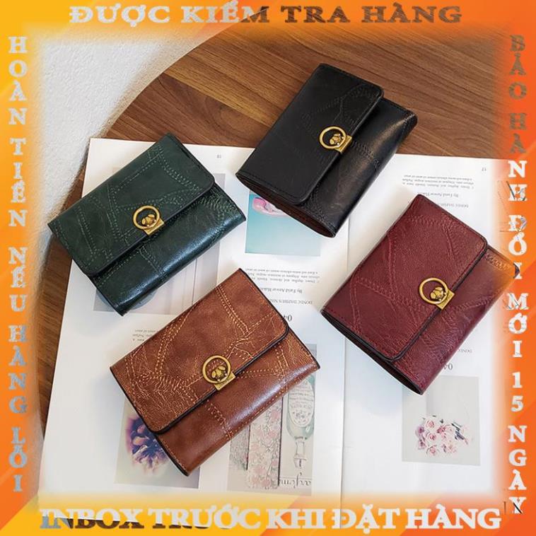 Ví ngắn cỡ nhỏ trang trí hình chú chó dễ thương phong cách Hàn Quốc cá tính dành cho nam và nữ thanhkiet