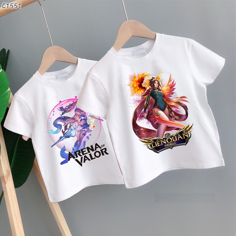 Áo thun Liên Quân Mobile 3D nhân vật Butterly nhiều mẫu cực hot cho bé trai bé gái