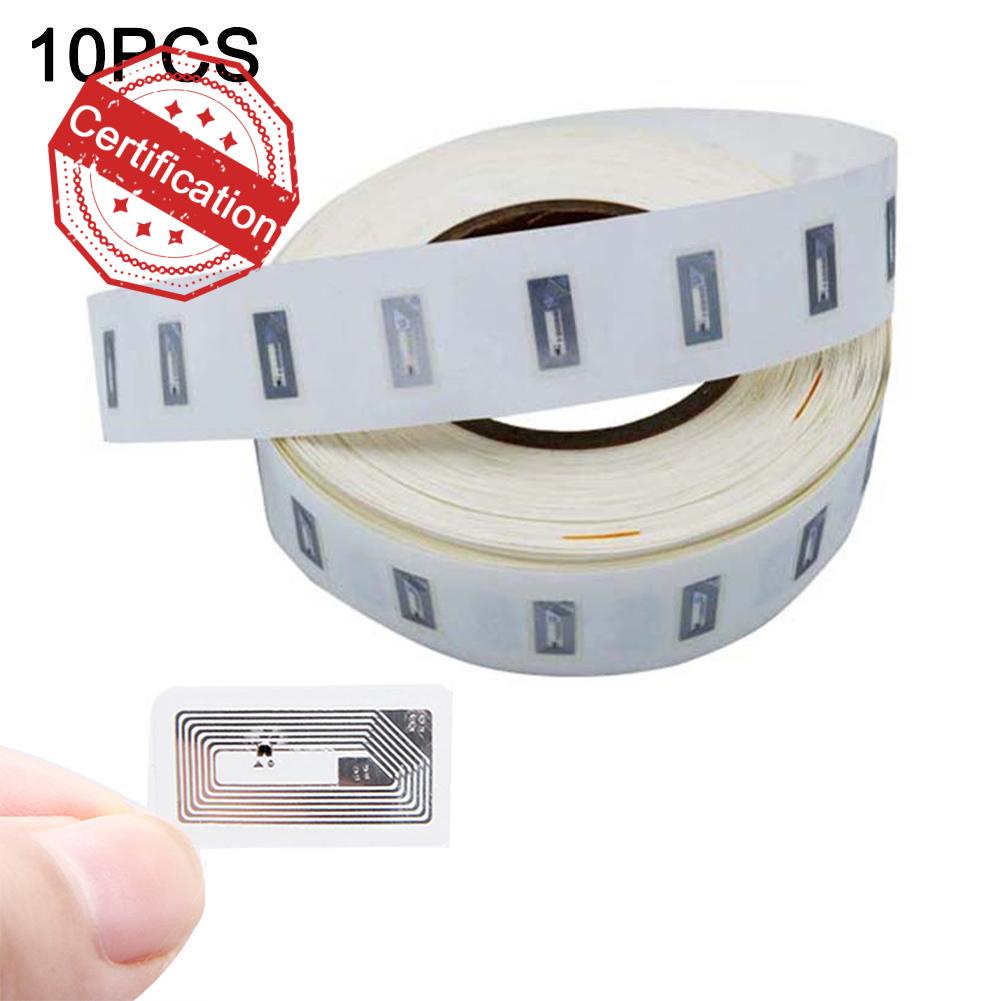 Set 10 chip NFCag213 2*1cm 13.56MHz RFID 213 NTAG nhãn dán G9L6