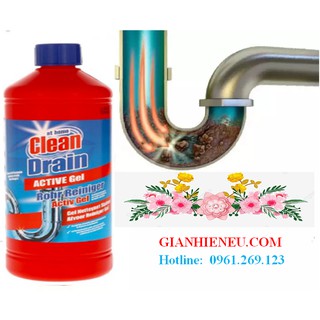 [Loại Cực Mạnh] Nước thông tắc đường ống At Home Clean 1000 ml