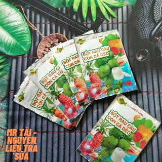 [Hình Thật Shop Chụp Kèm Video]Bột Làm Rau Câu Con Cá Dẻo Hiệp Long Gói 10gr